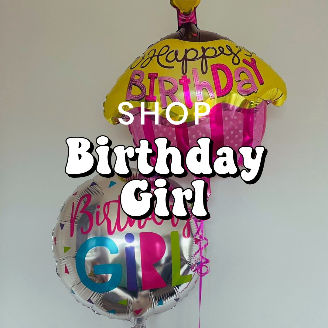 Birthday girl balloons - Treats & Sweets