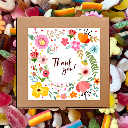 Mega Mix Sweet Box - Thanks Labels