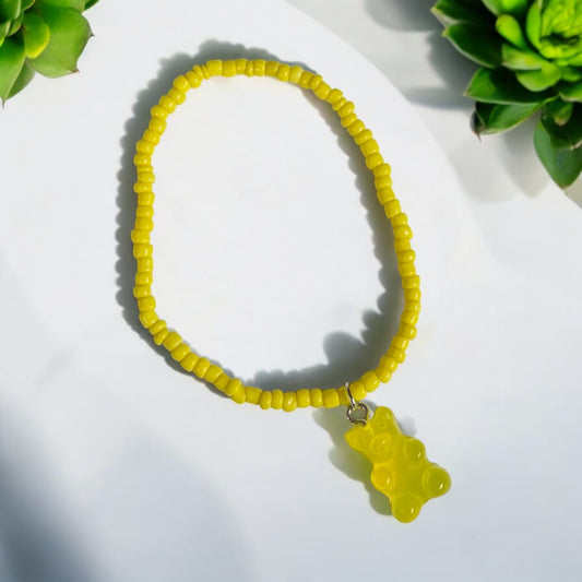 Gummy Bear Bracelet - Yellow