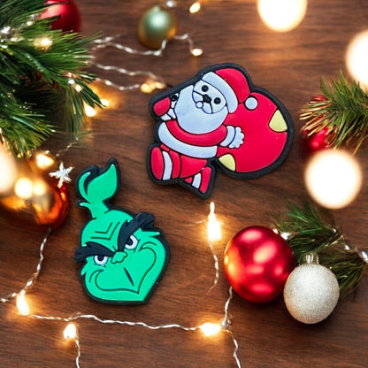 Christmas Croc Charms