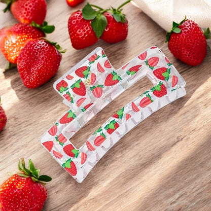 Strawberry Claw Clip