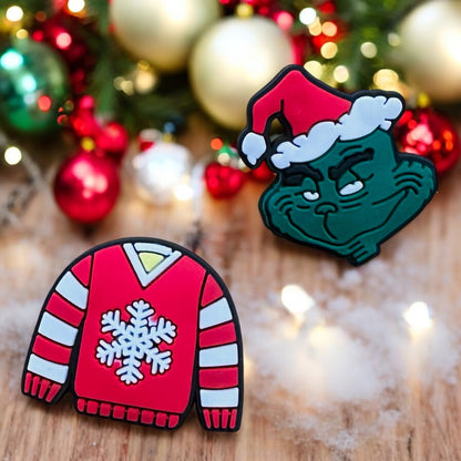 Christmas Croc Charms