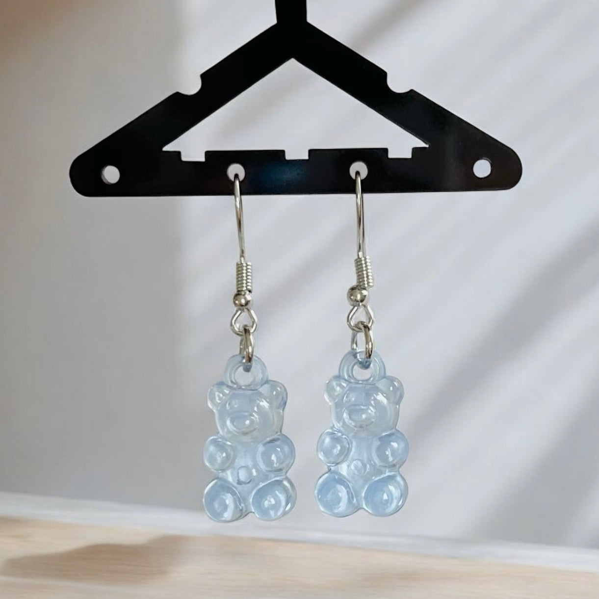 Gummy Bear Earrings - Baby Blue