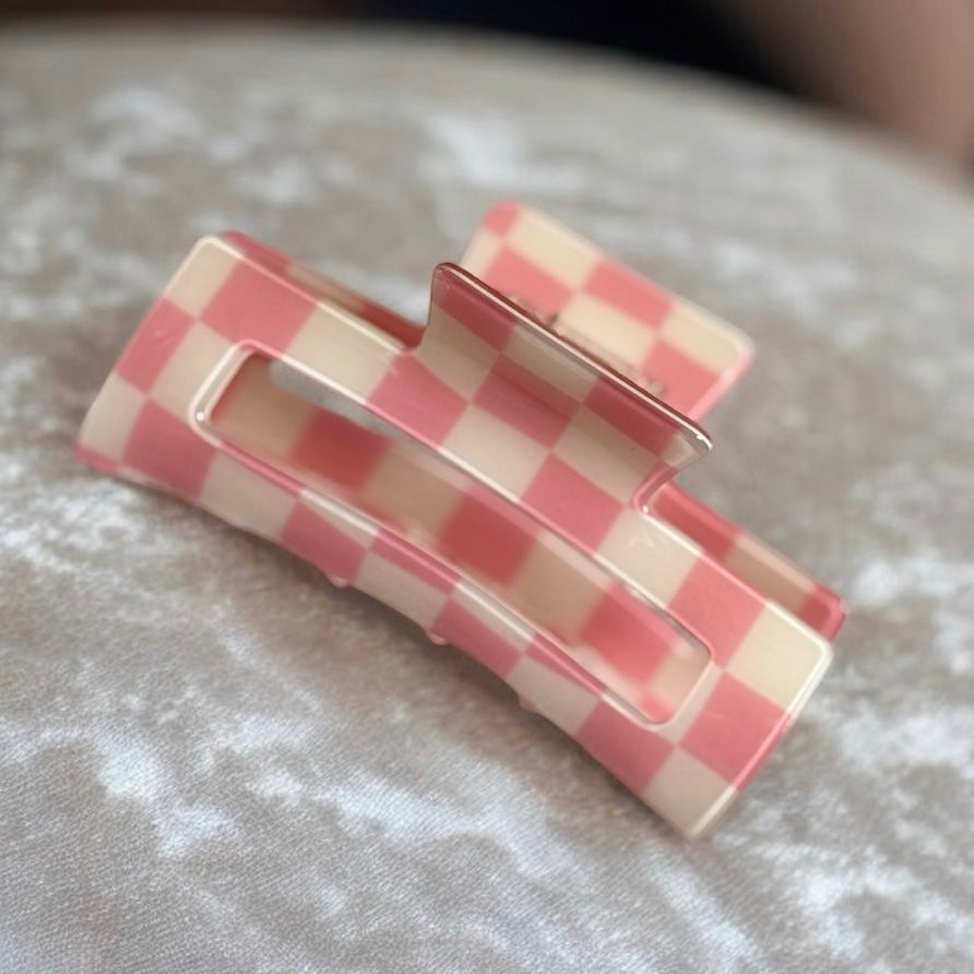 Checkered Claw Clips