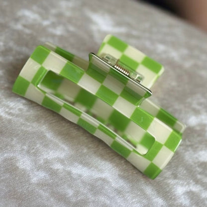 Checkered Claw Clips