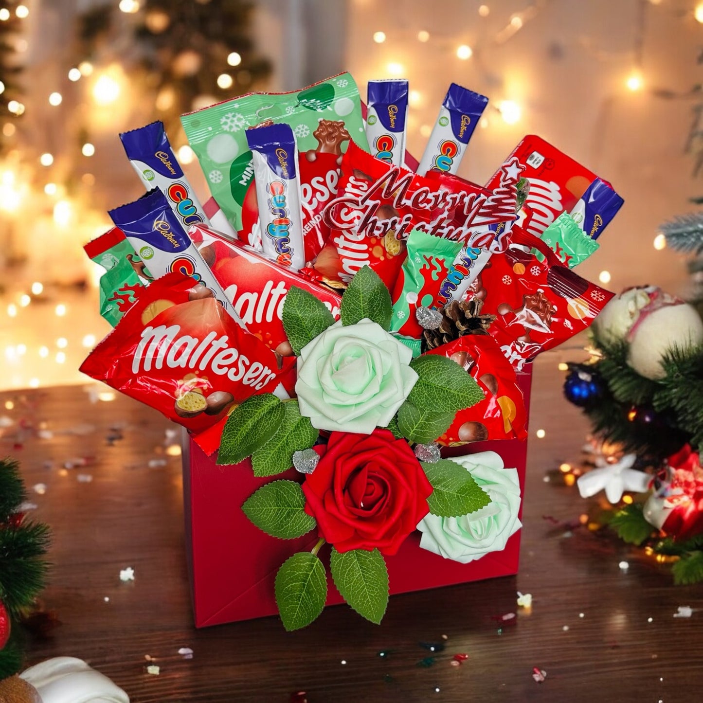 Maltesers + Curlywurly Bouquet