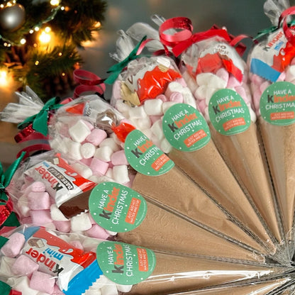 Hot Chocolate Cones - Kinder