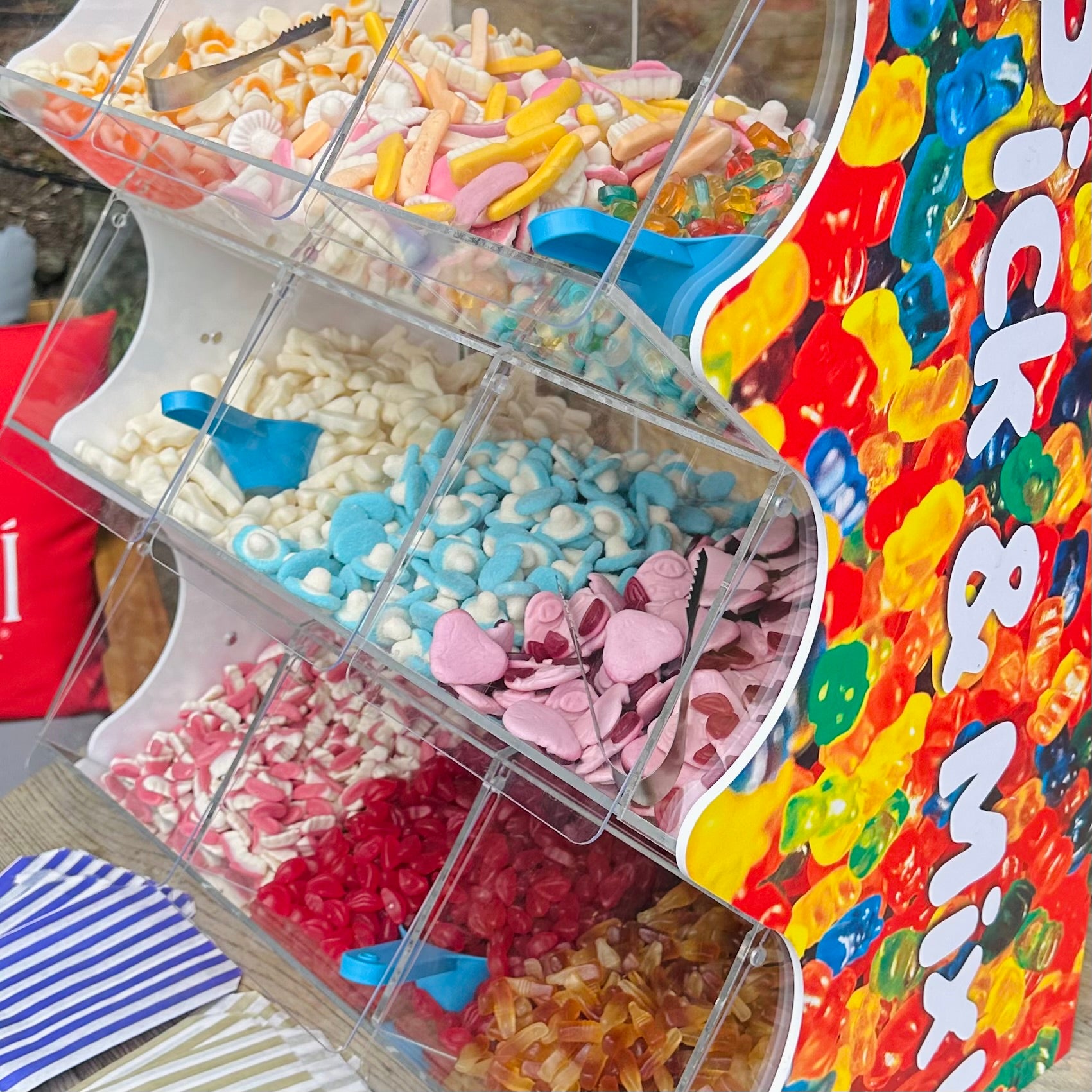 Pick And Mix Stand, Pick N Mix Table Top Stand