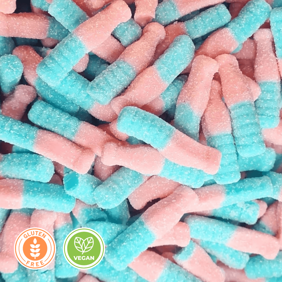 Fizzy Bubblegum Bottles - Treats & Sweets