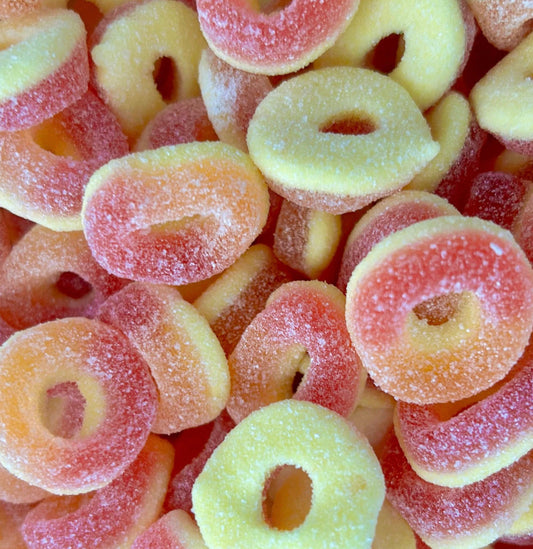 Soft Peach Rings - Treats & Sweets