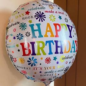 Birthday Text Balloon - Treats & Sweets
