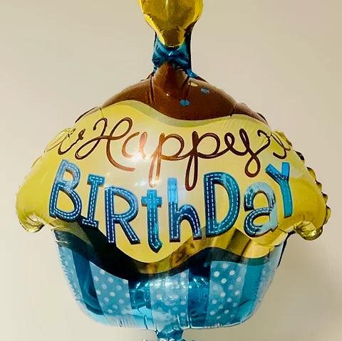 Blue Cake Balloon - Treats & Sweets