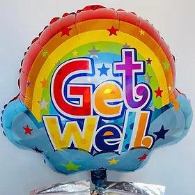 Get Well Rainbow Balloon - Treats & Sweets