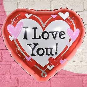 I Love You Hearts Balloon - Treats & Sweets