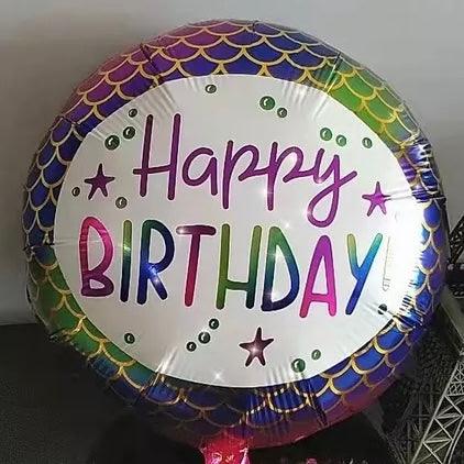 Mermaid Birthday Balloon - Treats & Sweets