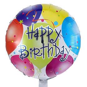 Multi Colour Birthday Balloon - Treats & Sweets