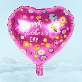 Pink Mothers Day Heart Balloon - Treats & Sweets