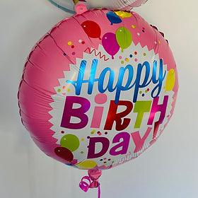 Pink Party Birthday Balloon - Treats & Sweets