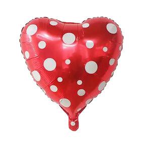 Spotty Heart Balloon - Treats & Sweets