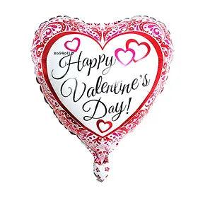 Swirly Valentines Balloon - Treats & Sweets