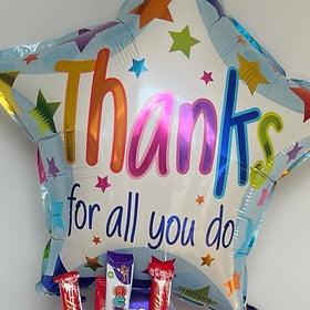 Thanks Star Balloon - Treats & Sweets