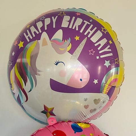 Unicorn Birthday Balloon - Treats & Sweets